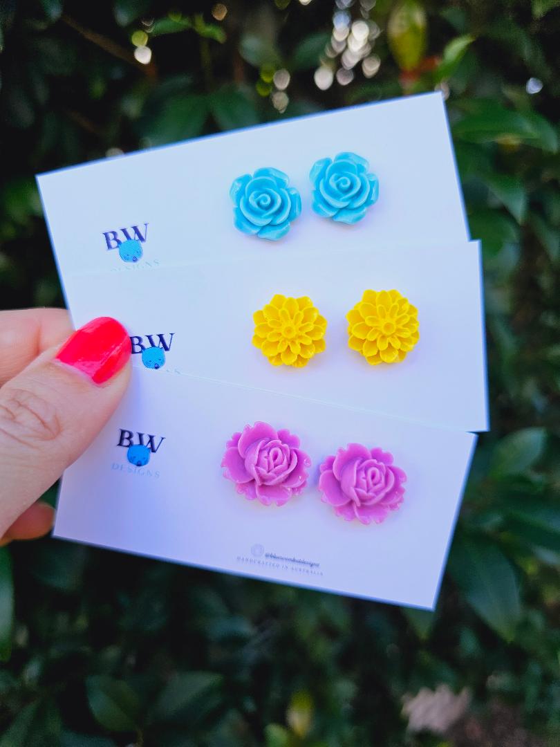 Flower Studs